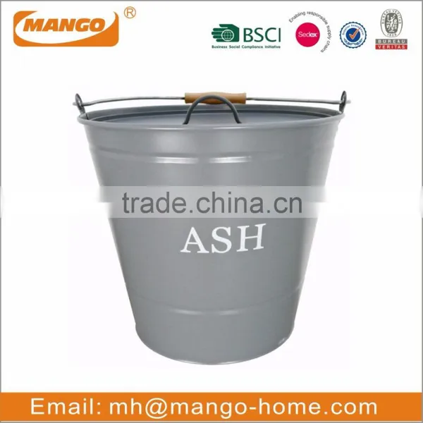 Powder Coating Metal Kindling Wood Bucket photo-3