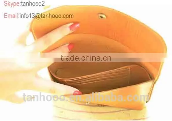 Classy Wholesale Elegant Genuine Leather Lady Envelope Clutch Bag photo-6