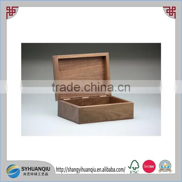 Custom Wooden Plain Sliding Lid Wooden Salt Box and Handmade Wooden Comparttment Spices Box photo-3