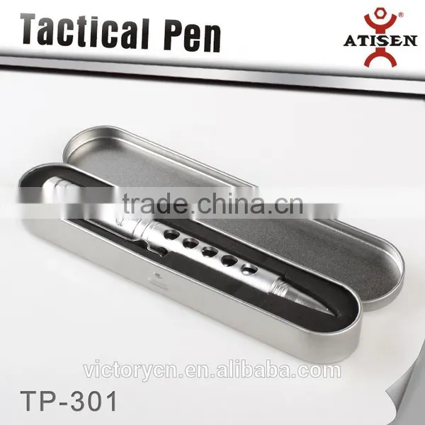 Self Defense Tool 6061Aluminum Steel Hollow Out Tactical Ball Point Pen,glass Breaker 2 in 1 TP-301 photo-5