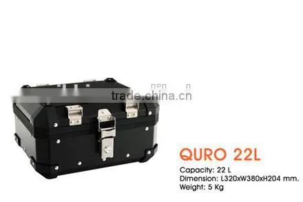 SIKKIA QURO Motocycle Aluminiam Pannier Case Black