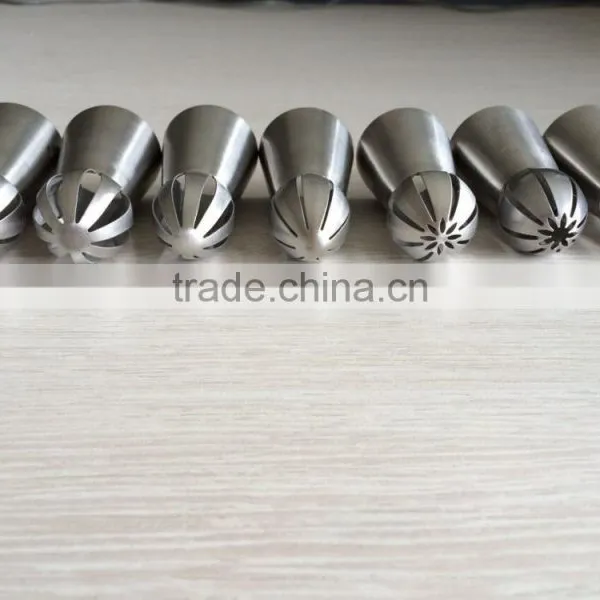2016 Wholesale Baking DIY Tools Russian Cake Decorating Piping Nozzles photo-2