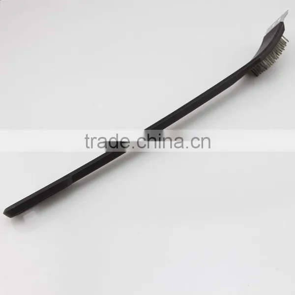 Long 18" Grill Brush With 201 Steel Wire photo-2