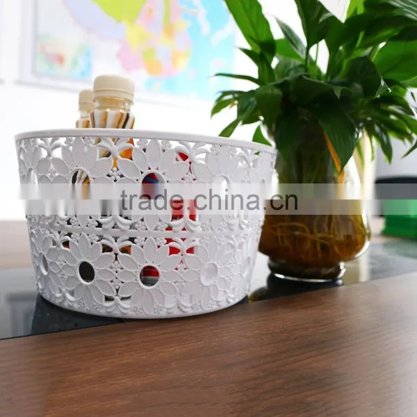 2016 Hot Sale New Designed Round Hollow-out Fruit Basket photo-2