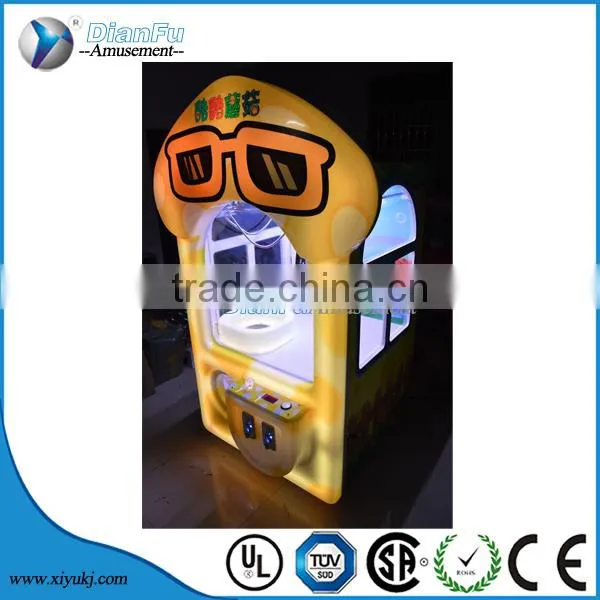 2015 New Prize Claw Crane Machine Mushroom /coin Operated Plush Mini Candy Toy Doll Vending Crane Machine for Sale photo-6