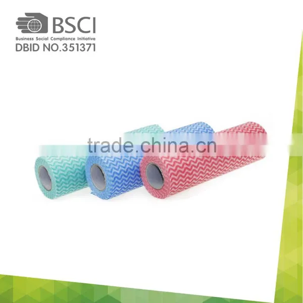 Cheap Good Quality Big Spunlace Nonwoven Fabric Rolls Disposable Restaurant Washable Dish Cloths photo-2
