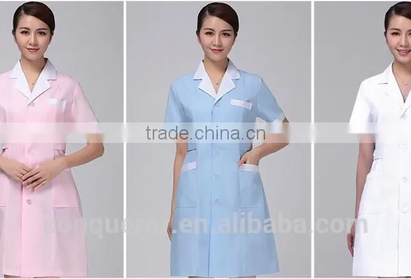 New Design Qualaity Custom Hospital Doctor's Uniform UFM1403 photo-2