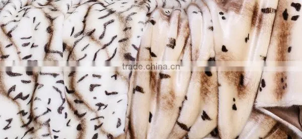 New Style Faux Fur Blanket Factory Price High Quality Wholesale photo-3