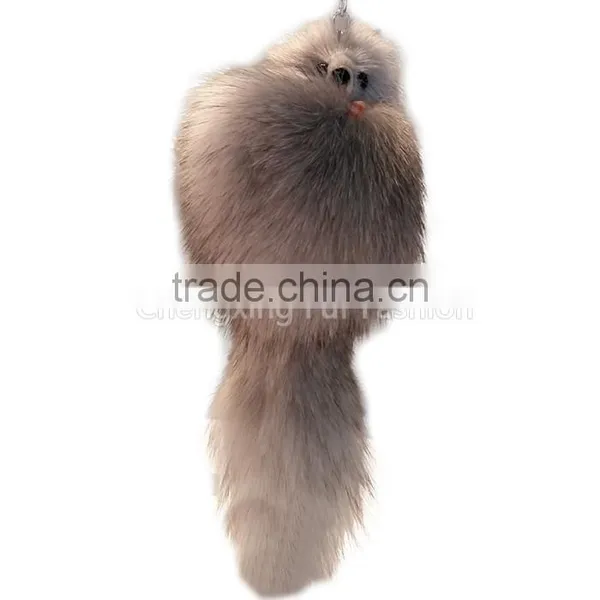 CX-R-11 Cute Fox/Fox Fur Car Keychain ~ New Arrival photo-2