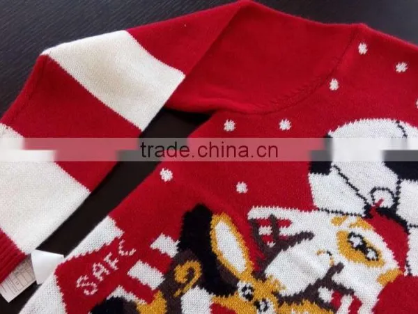 Kids Cotton Knit Sweater Children's Lovely Pullover Sweater(KS0429) photo-4