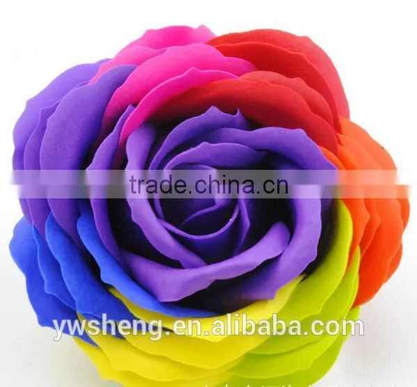Wholesale Romantic Gift Magic Rose Big Soap Flower With Multicolor photo-3