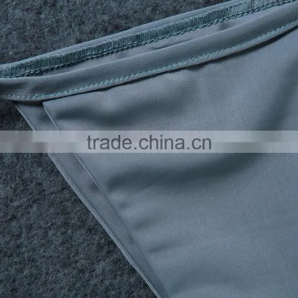 M1222 Runwaylover 2016 Ladies Gray Polyester Split Swimsuit Bikini photo-5