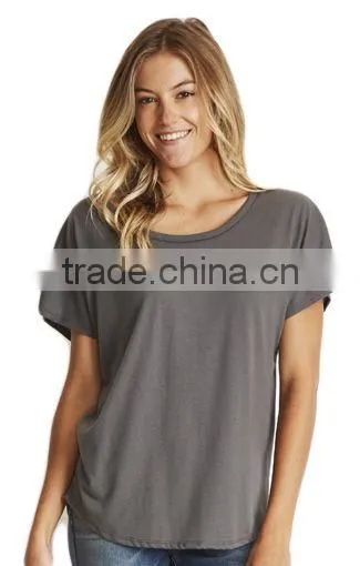 Next Level Apparel Ladies' Ideal Dolman Tee - 60% Combed Ring-spun Cotton, 40% Polyester Jersey and Comes With Your Logo photo-6