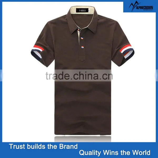 2017 Fashionable 95% Polyester 5% Spandex Polo Shirts photo-3