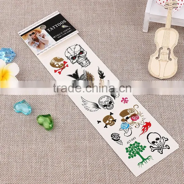 Waterproof Tattoo Sticker Enviroment Protection Non-toxic Foil Sticker photo-3