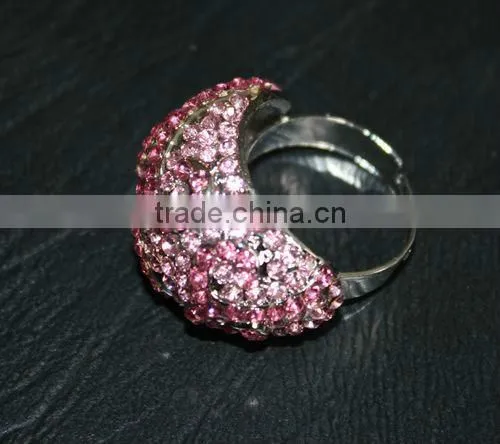 Hot !wholesale Full Stone New Design Finger Rings for Women