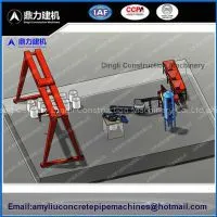 Vertical Concrete Jacking Pipes Making Machine