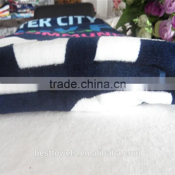 China Supplier Wholesale Cotton Custom Printed Beach Towel photo-2