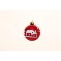 Newest Christmas Shiny Painted Ball For Ornament