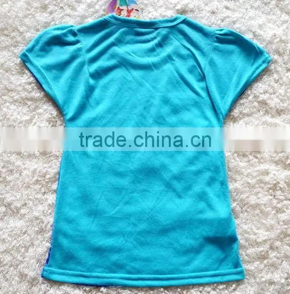 Kids Fairy Mermaid Tail Princess Round Neck T-shirt photo-2
