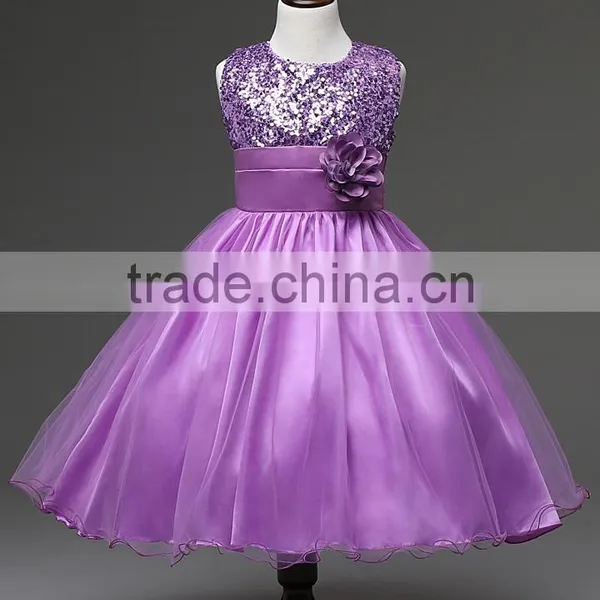 Sweet Flower Girl Dresses Pageant Dress for Little Girls Kids Girl Wedding Dress photo-4
