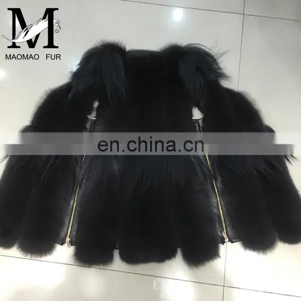 2017 Fashionable Beautiful Women Winter Real Fox Fur Fashion Vest photo-6