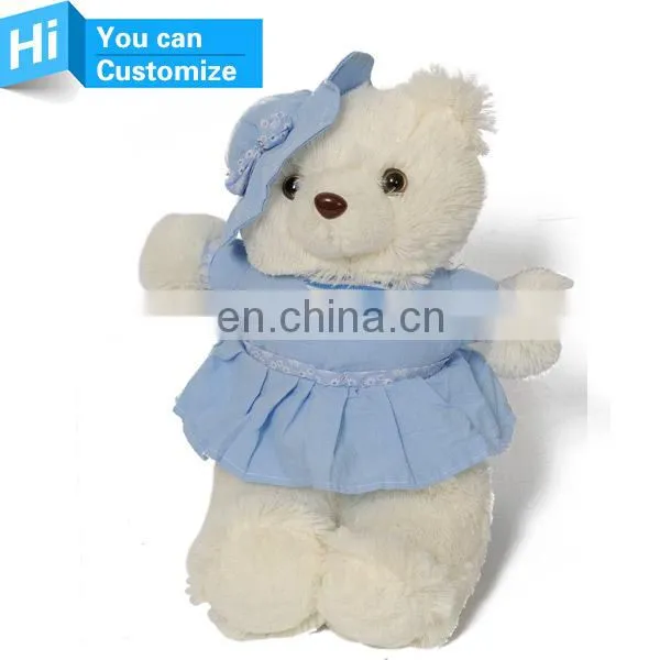 New Design OEM Soft Plush Cute Bear Doll for Promotional Toy photo-3