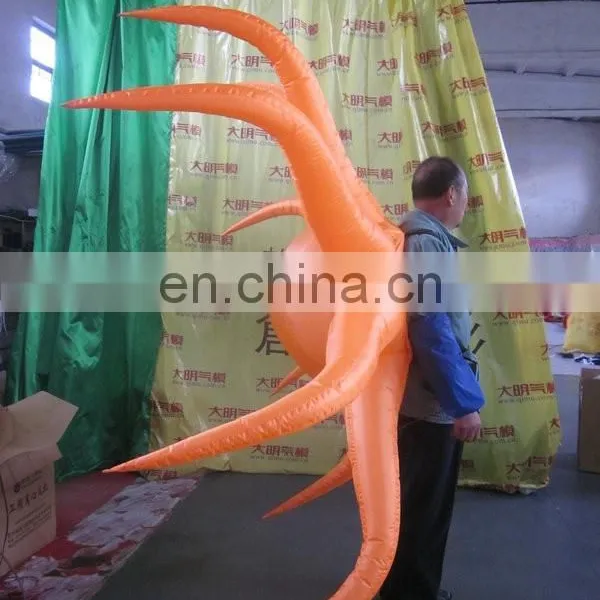 Customized Backpack Inflatable Advertising of Octopus for Stage Decoration photo-3
