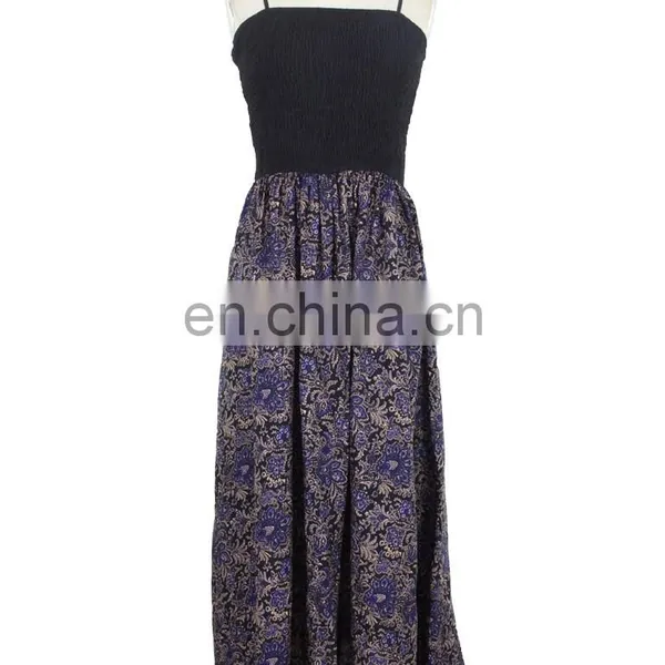Jacquard Lace Spaghetti Strap Dress Lady Sexy Wear Evening Dress Party Wear photo-4