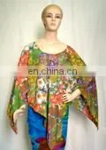 Polyester printed poncho