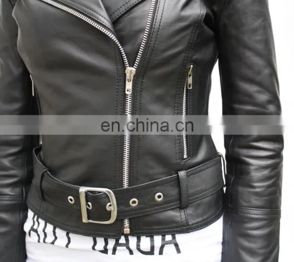Cowhide/ Sheepskin/ Napa/ Goatskin Leather Jacket, Leather Jacket, HLI-fine Quality Leather Jacket photo-5