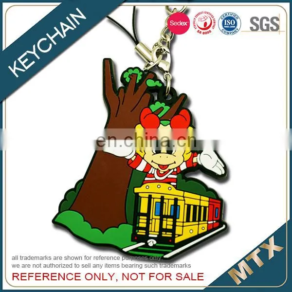 2D Design Soft PVC Keychain photo-4