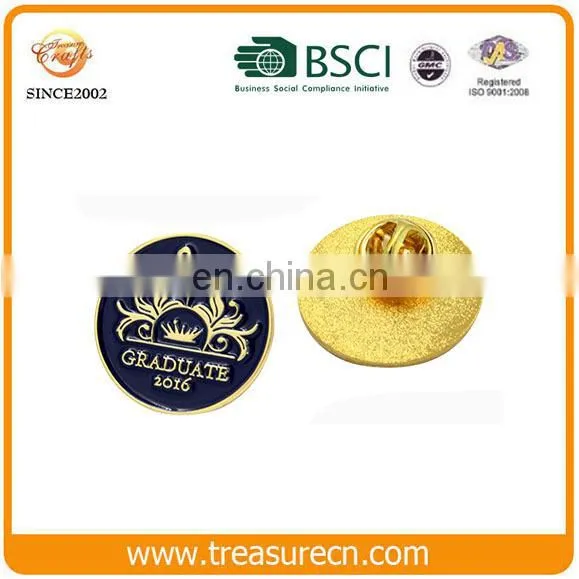 Zinc Alloy Die Casting Custom Hard Enamel Lapel Pin Manufacturers China photo-3