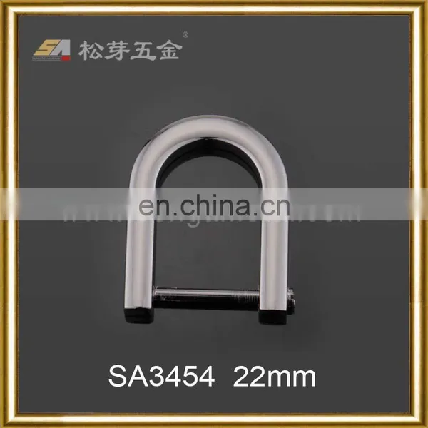 Customized Size Zinc Alloy Screw d Ring Removable for Bag Strap photo-3