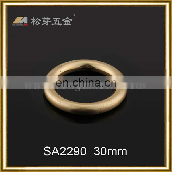 Song A Metal Lead Free Brass o Ring Buckle Polished Matt Round Buckle photo-2