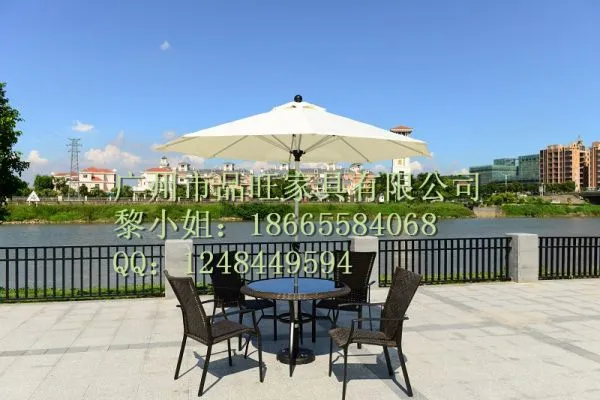 Swimming Pool Logo Portable Printed Blue Outdoor Umbrella Easy to clean photo-2