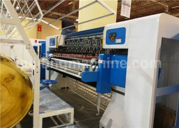 High Speed Computerized Chain Stitch Multi Needle Quilting Machine for Sales photo-2