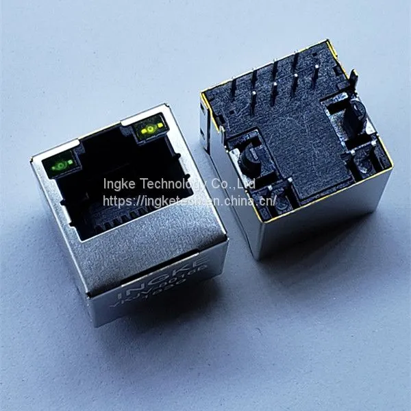 WE 74990101210 YKJV-8016B Single Port 100 Base-T Vertical Through Hole RJ45 Magnetic Jack Connectors photo-2