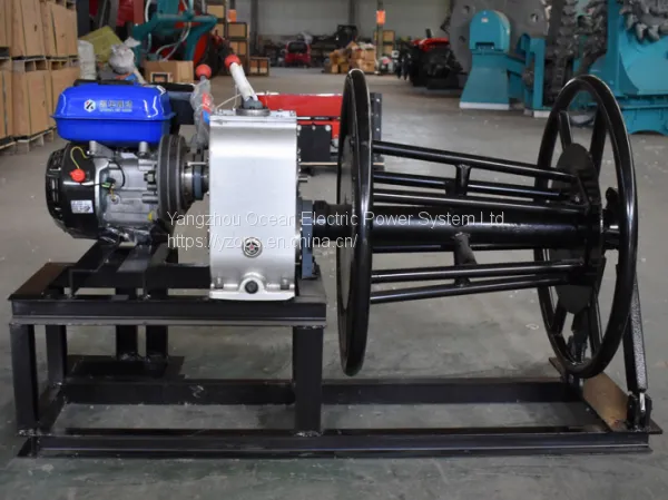 Conductor Recycle Winch; Cable Recycle Machine; Cable Stringing Recycling Motored Winch photo-2