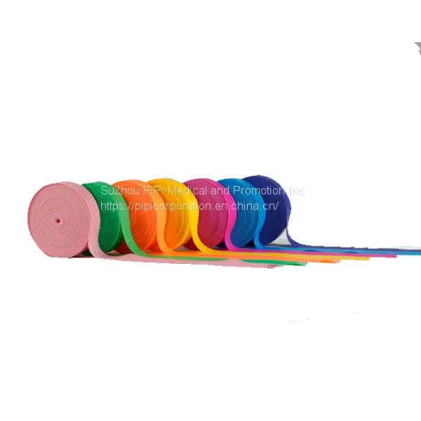 Non-latex Blue Tourniquet Medical , Disposable Touniquet