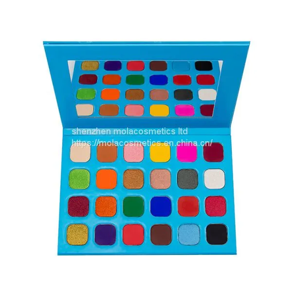 Latest No Brand Waterproof Colorful Eyeshadow Palette Makeup