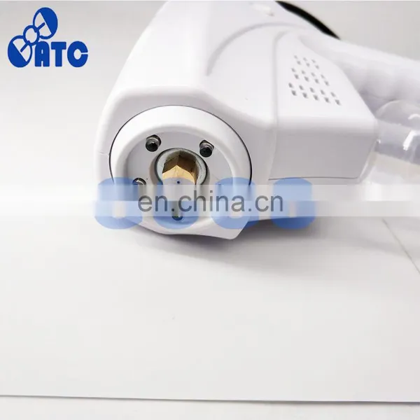 1200W 110v-220v Handheld Atomization Disinfection Fog Machine Stage Smoke Machine Blue Light Nano Steam Gun Hair Spray Machine photo-5