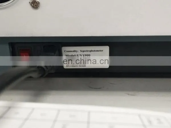 Portable Double Beam UV/VIS Spectrophotometer Price Manufacturer With PC Software photo-6