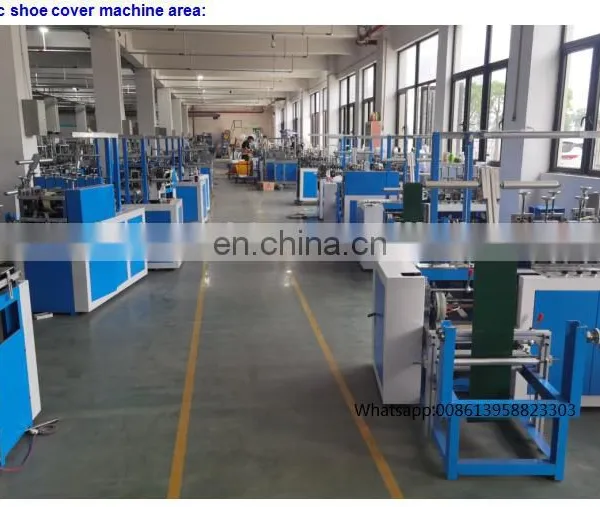 Household Dust-free Plastic Overshoes Making Machine Without Spunbond photo-4