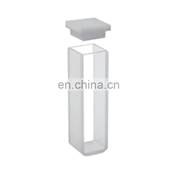 Cuvettes for Lab Spectrophotometer Large Path Length Popular Q-105 Standard Cuvettes With Lid and With Round Bottom photo-2