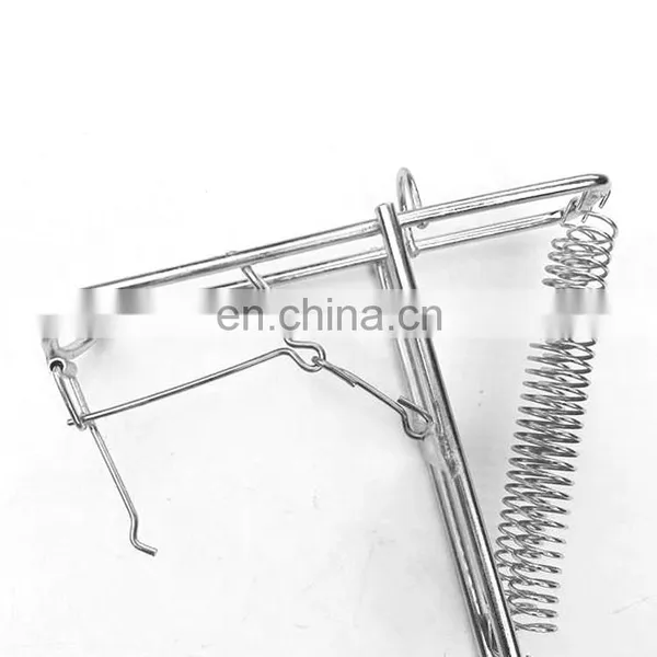 270G Automatic Spring Fishing Pole Holder Stainless Steel Fishing Rod Bracket photo-5