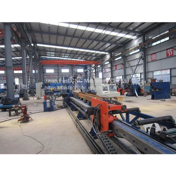 3 Spindle CNC Drilling Line for Profiles and Beams,Structural Steel Beam Drilling Machine (Drill Line) photo-5