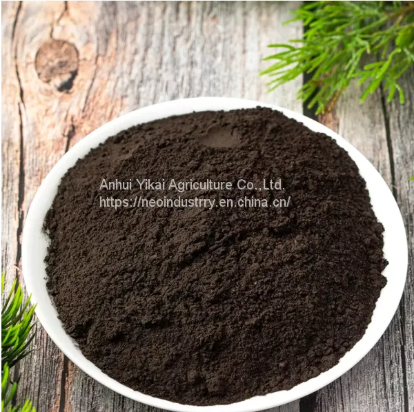 Humic Acid 60% Organic Fertilizer Potassium Humate For Agriculture Water Soluble Functional Humic Acid Potassium Humate photo-3