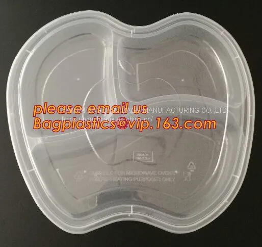 Premium Meal Prep Containers 3 Compartment BPA-FREE Food Storage Microwavable Dishwasher Safe Plastic Lunch Bento Box photo-2
