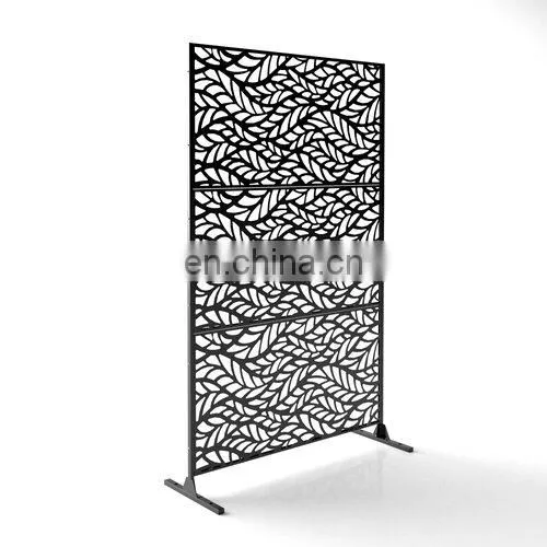 China Factory Home Garden Decoration Metal Screen Antique Folding Screens Antique Corten Steel Screens